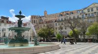 Rossio Platz, Lissabon 