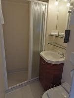 WC und Dusche in der Kabine auf der MS Dutch Grace