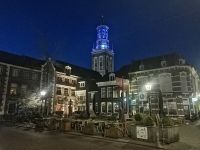 Kampen bei Nacht im Zentrum der Altstadt