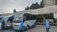 nur Kleinbusse kamen durch die engen Strassen