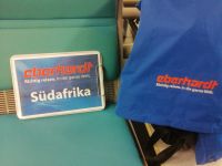 Start der Südafrika-Reise am Dresdener Flughafen