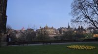 die Altstadt am Abend