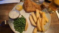 lecker Fish&Chips zum Abschied