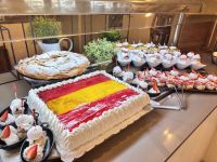 Süßigkeiten am Buffet vom Hotel Java Restaurant