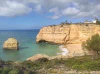 Bucht mit Sandstrand 