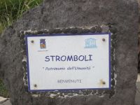 auf Stromboli werden wir willkommen geheißen