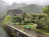 Beeindruckende Festungsmauern