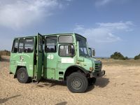Spanien, Fahrt durch den Nationalpark Doñana Im Geländewagen