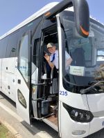 Spanien, Andalusien, Busfahrer Tulio