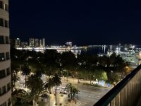 Spanien, Malaga, Ausblick Dachterrasse