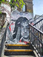 John Lennon als Graffito am Regent's Canal