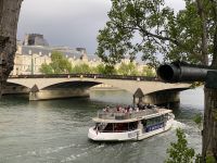 Pont du Carrousel Wasserseite