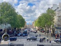 Blick zur  Place de la Concorde