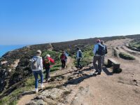 Start zur Küstenwanderung 