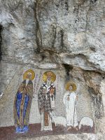 Kunstvoll aus Mosaik hergestellt 