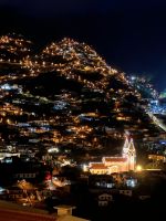 Madeira - Funchal bei Nacht 