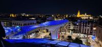 Spanien, Abend in Sevilla, Blick vom Monument Metropol Parasol - Las Setas
