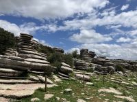 Spanien, Nationalpark El Torcal, Pfannkuchenberge