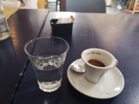 Obligatorisch - ein Espresso für noch gutes Geld ....