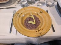 Risotto mit Rotwein und Radicchio