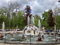I Spanien, Springbrunnen in La Granja de San Ildefonso