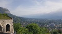 Grenoble Blick über die Stadt