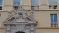 Monaco Eingangsportal des Fürstenpalastes