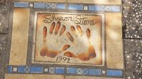 Cannes Handabdruck von Sharon Stone