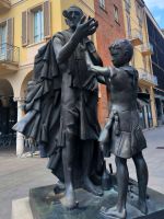 Cremona. Stradivari Skulptur 