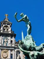Tag 2 - Rathaus und Brabobrunnen, Antwerpen