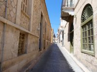 Gasse Altstadt Ägina Griechenland Foto: Anette Rietz