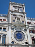 Venedig - Uhrturm am Piazza San Marco (Markusplatz)