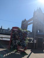 Telefonzelle an der Tower Bridge
