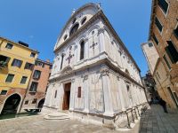 Venedig - Cannaregio-Viertel (Kirche Santa Maria dei Miracoli am Campo dei Miracoli)