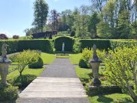 Die Wassergärten von Annevoie sind die größten ihrer At in Belgien