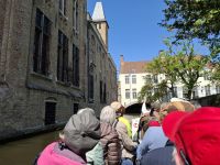 Bei der Grachtenrundfahrt