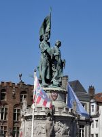 Denkmal für Peter de Koninck und Jan Breydel von der 