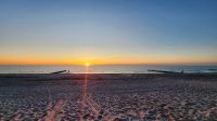 Sonnenuntergang am Strand von Dierhagen Tag 1