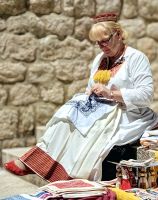 Stickerin in Dubrovnik