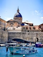 Im alten Hafen von Dubrovnik