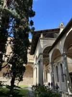 Florenz - Kreuzgang der Kirche Santa Croce