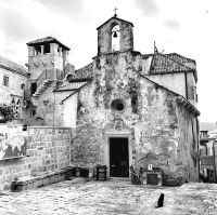 Kirche der heiligen Petra mit Katze, Korcula