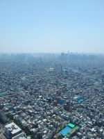 Blick vom Skytree auf Tokio