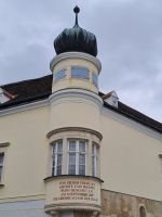 Rundturm - mit Papstaufschrift