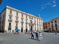 Insel Sizilien - Catania (Universitätsplatz - Palazzo San Giuliano)