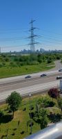 Blick auf Frankfurt vom Rasthof aus