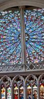 Buntglasfenster in der Kathedrale