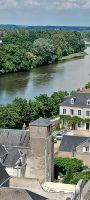 Blick vom Schloss auf die Loire