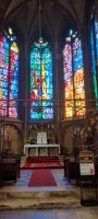 Buntglasfenster von Marc Chagall in der Kathedrale