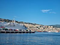 Ankunft in Genua...